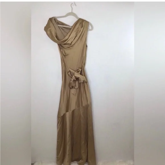 Significant Other Erika Satin Wrap Dress Size 6 NWT - Picture 5 of 7